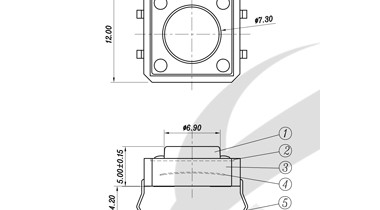 轻触开关弹簧