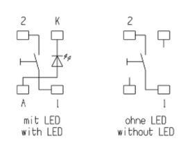 轻触开关电路图